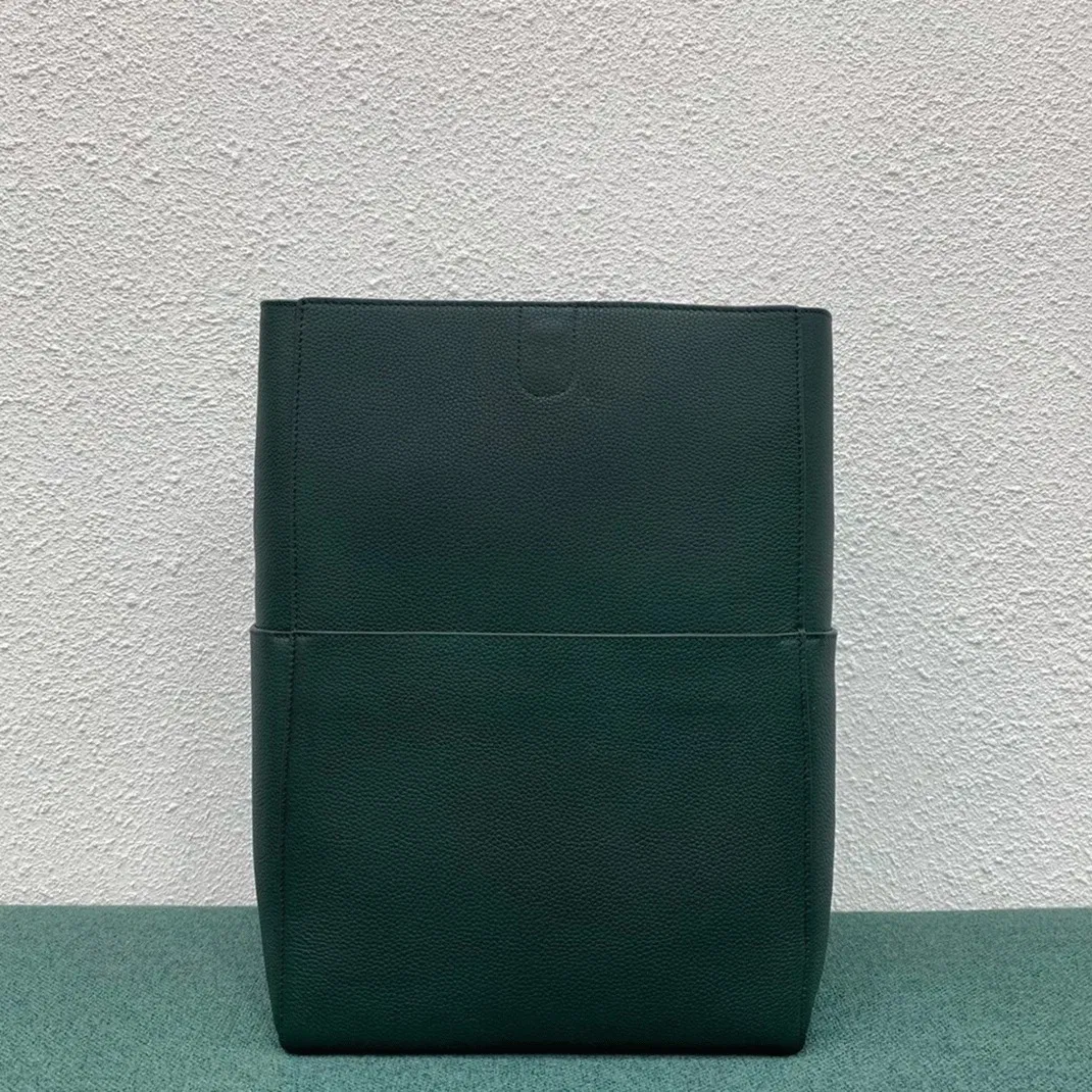 Top Quality Knockoff Celine Sangle Bucket Bag In Amazone Grained Calfskin — image 9