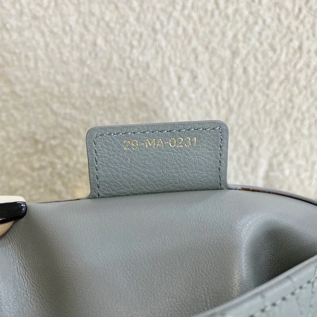 Dior Caro Medium Bag Knockoff in Grey — image 6