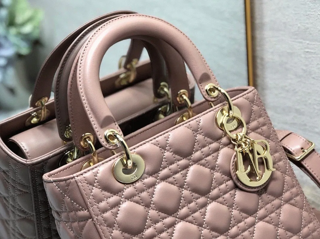 Dior Lady Dior Medium Bag in Blush — image 7