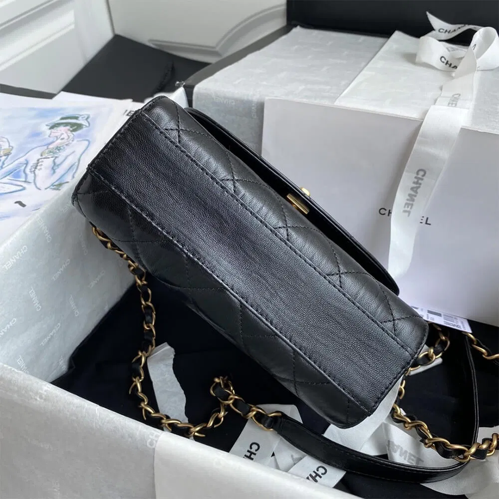 CHANEL Mini Flap Bag with Top Handle — image 4