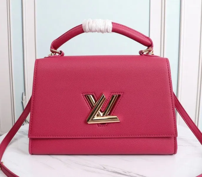 Louis Vuitton Twist One Handle MM Handbag In Rose