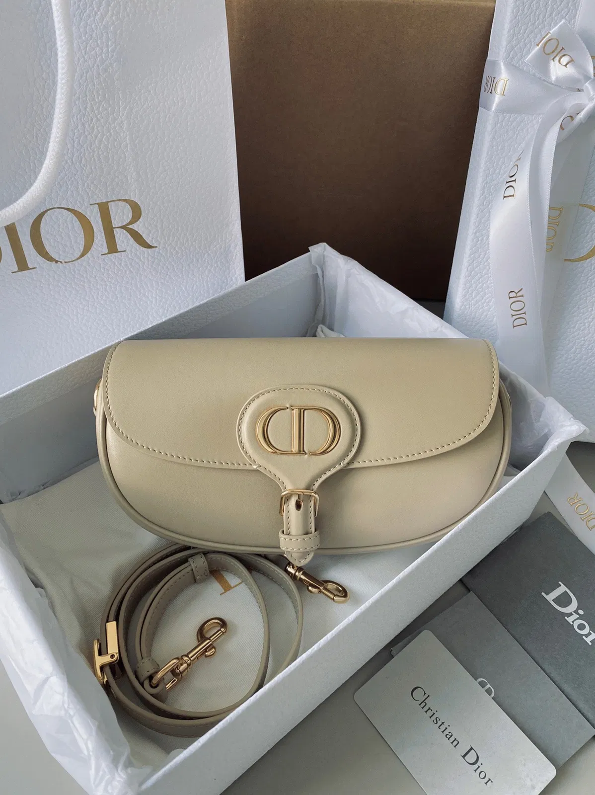 Dior Bobby East-West Bag in Beige — image 5