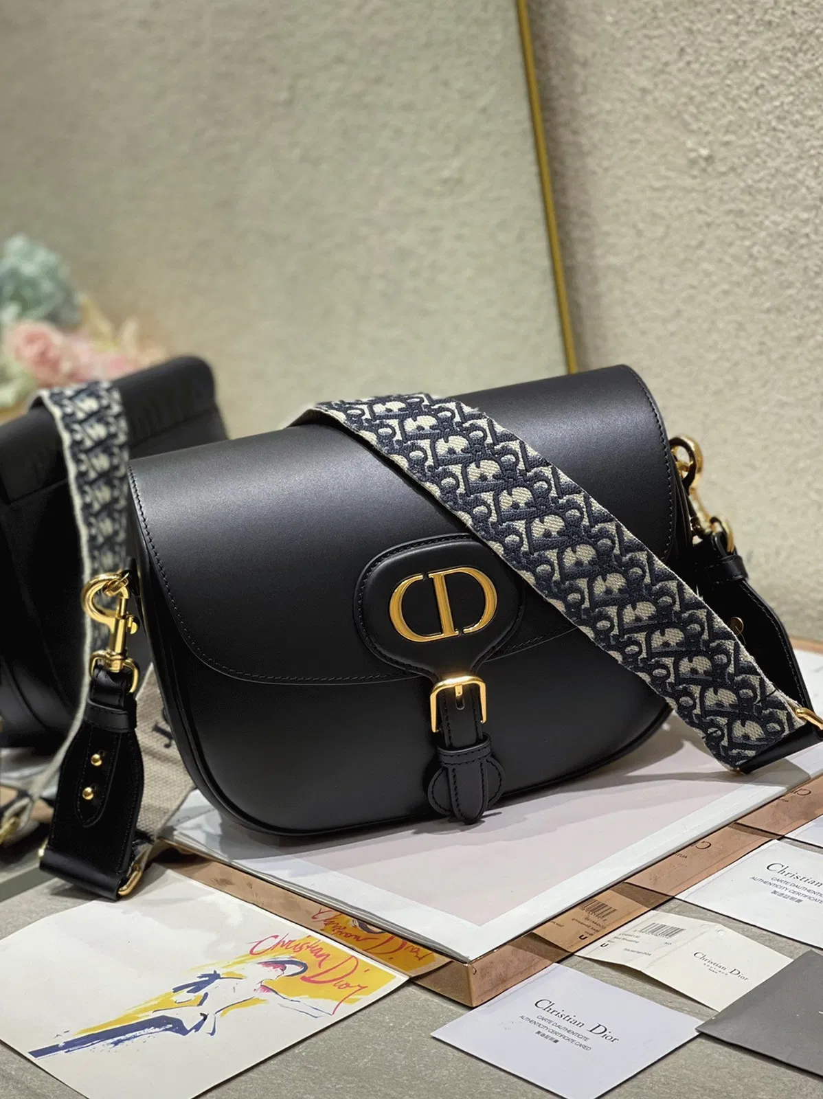 Dior Bobby Large Bag in Black — image 4