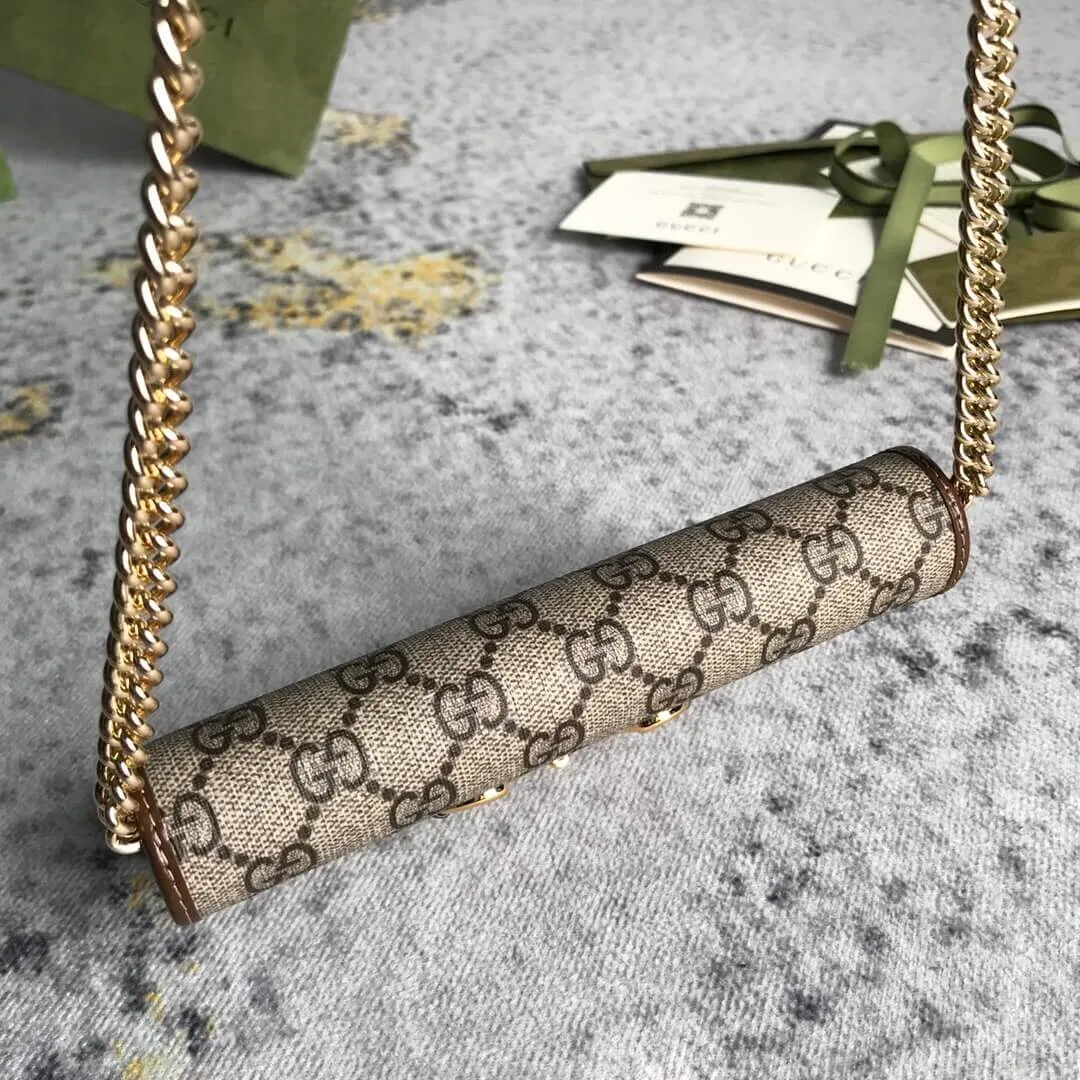 Gucci Horse Buckle 1955 Chain Wallet — image 4