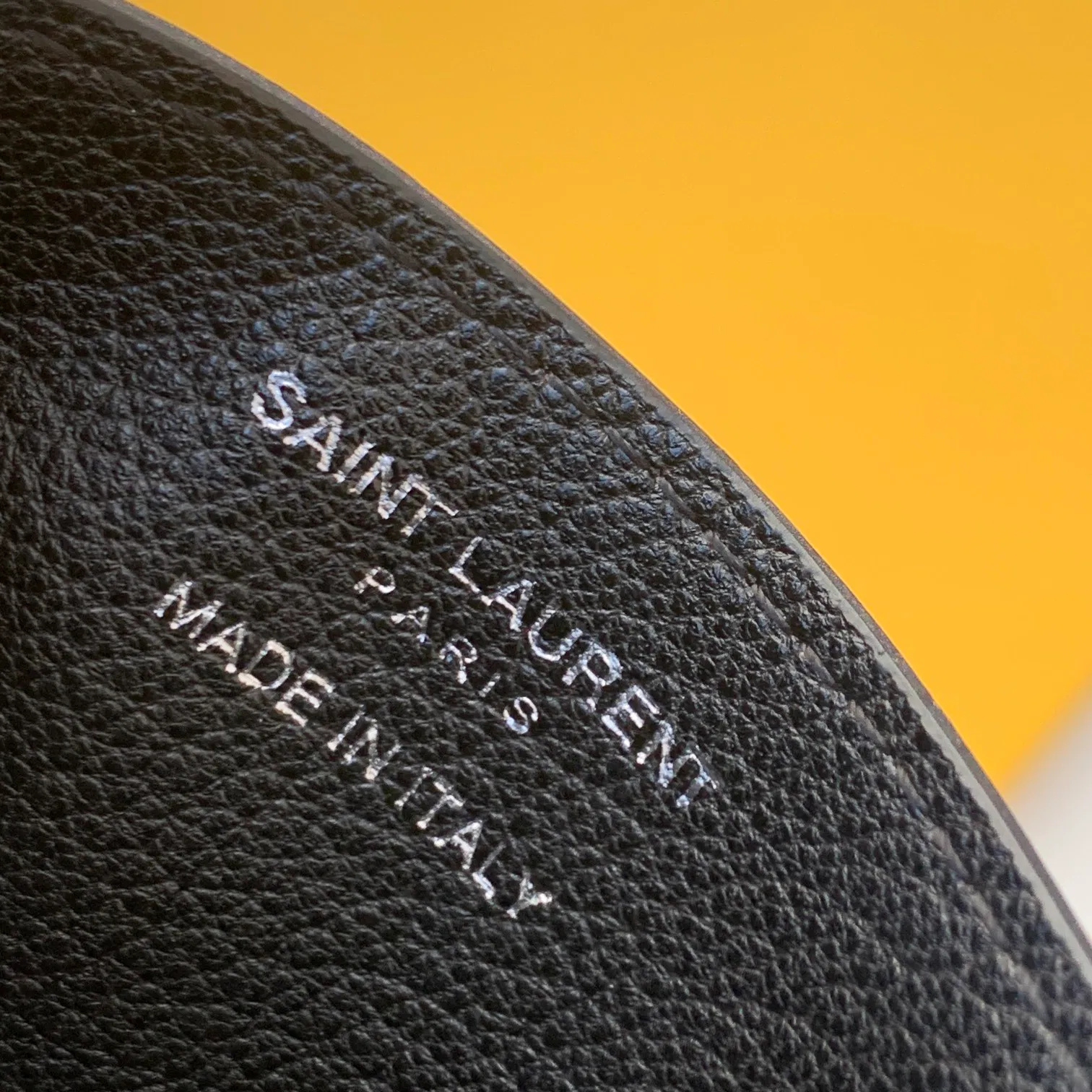 CASSANDRE MATELASSÉ CARD CASE IN GRAIN DE POUDRE EMBOSSED LEATHER — image 3