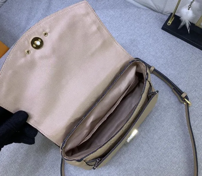 Louis Vuitton Monogram Empreinte Leather Blanche BB Handbag In Beige — image 6