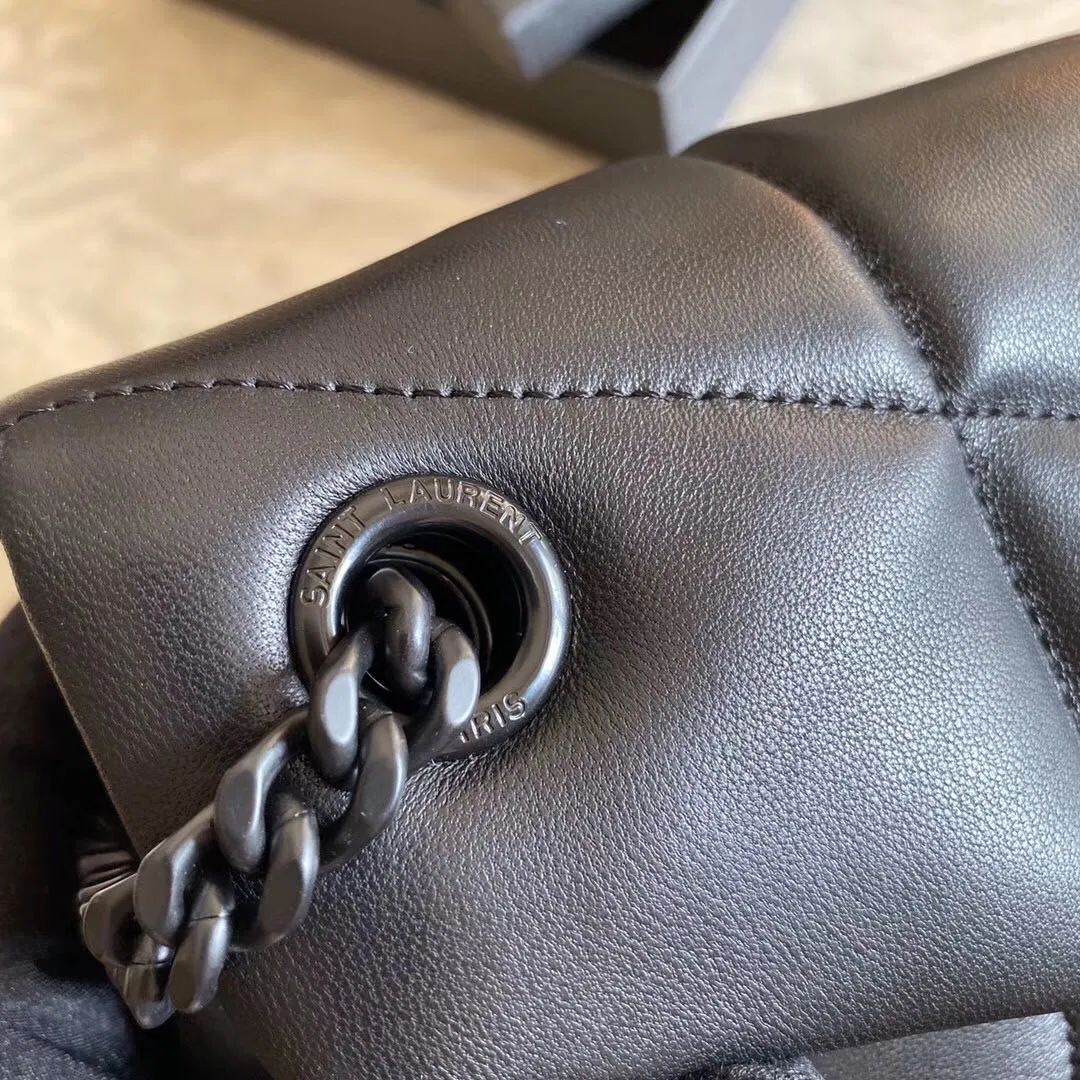 PUFFER MEDIUM BAG IN QUILTED LAMBSKIN — image 6