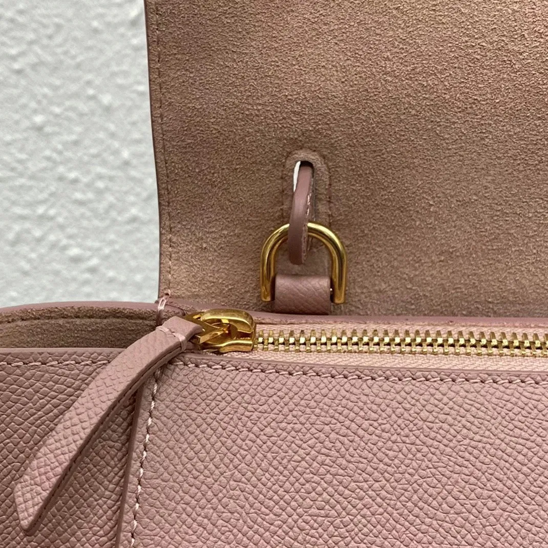 Celine Belt Nano Bag in Vintage Pink — image 10