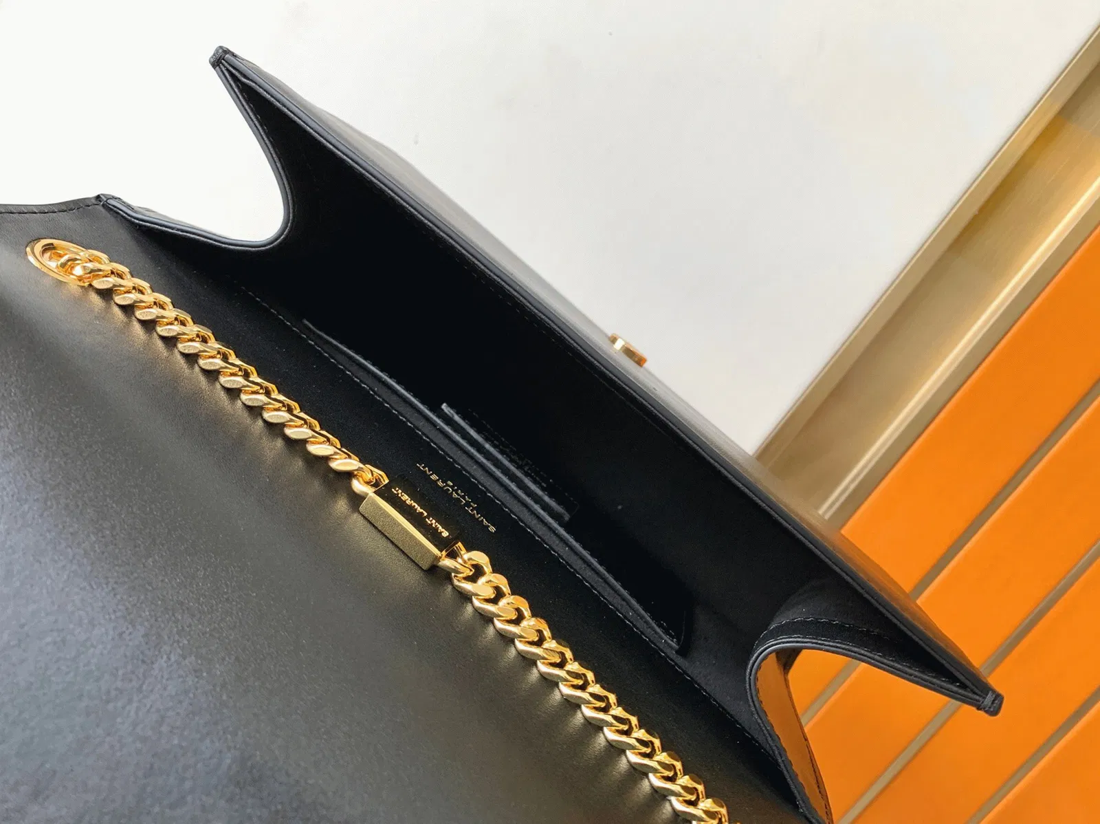 Saint Laurent Kate Medium Tassel Bag Black Smooth Leather — image 9
