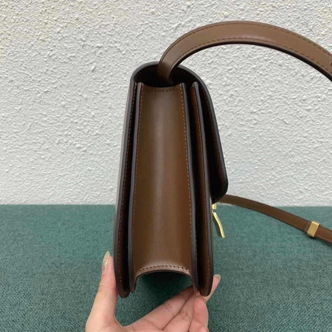 Top Quality Celine Classic Box Medium Bag In Camel — image 12