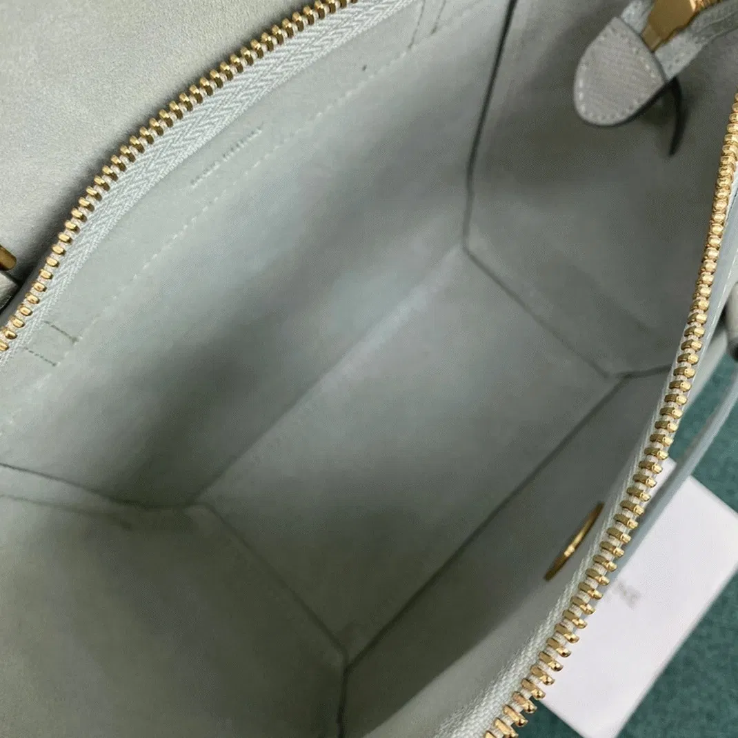 Celine Belt Nano Bag Imitation in Vert D eau — image 11