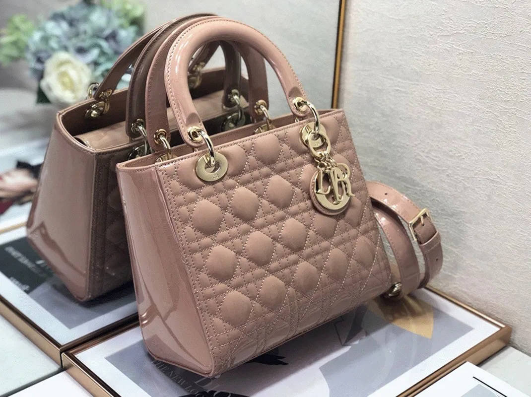 Dior Lady Dior Medium Bag in Blush — image 3