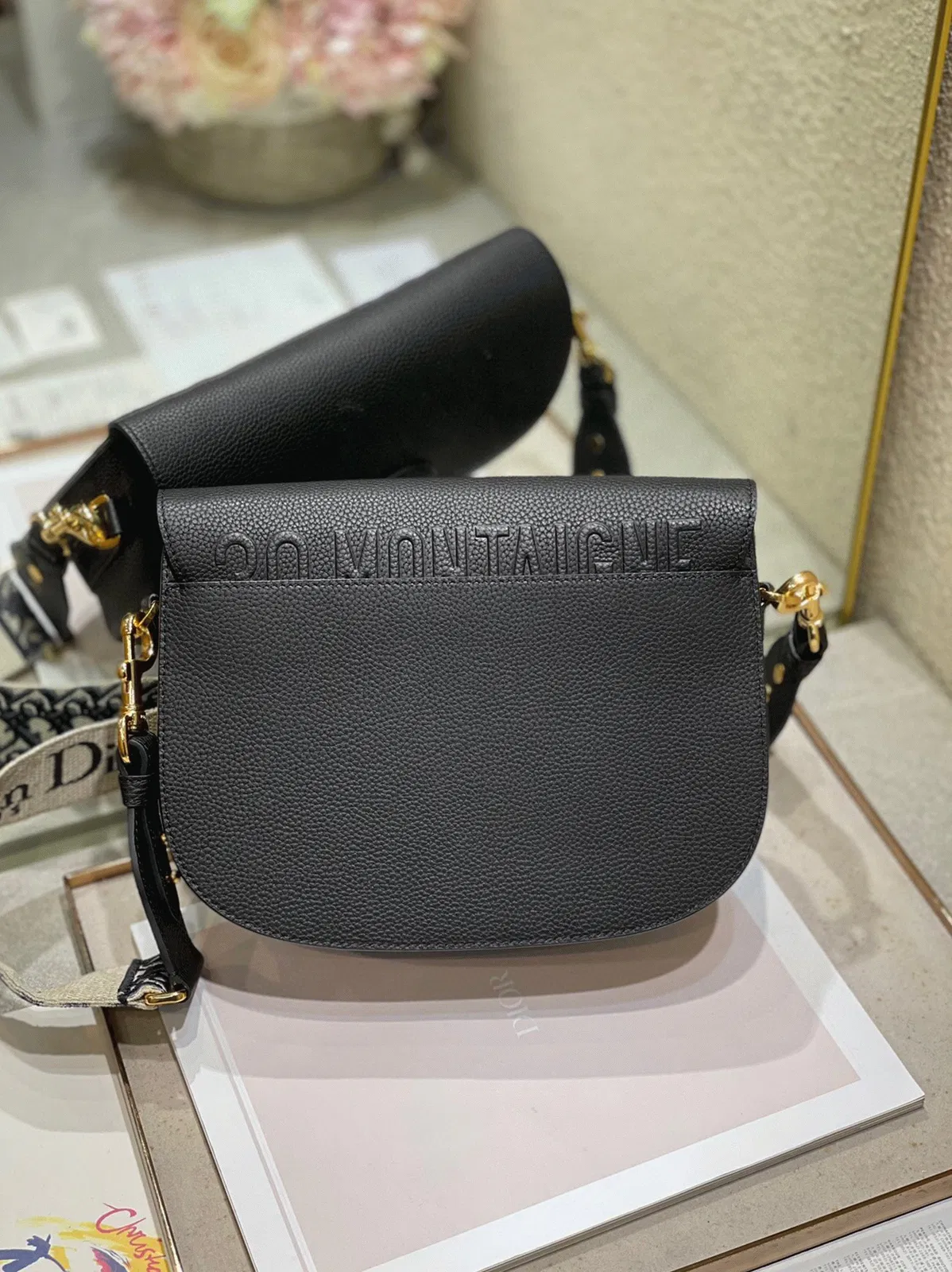 Dior Bobby Large Bag Imitation in Black — image 2