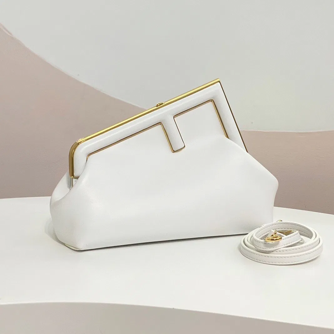 Top Quality Previous Previous Fendi First Small Bag In White — image 9