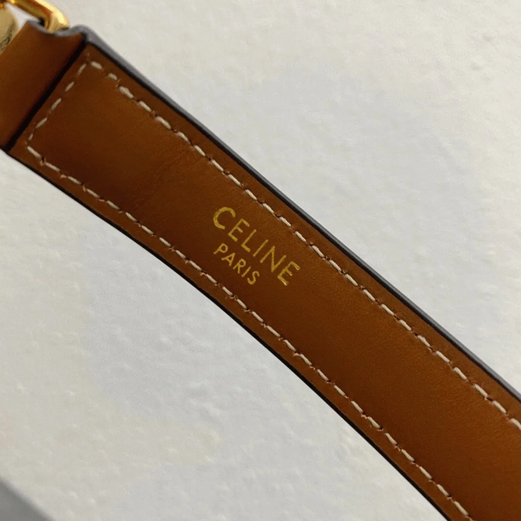 Top Quality Celine Bucket 16 Bag In Textile with Celine Logo — image 11