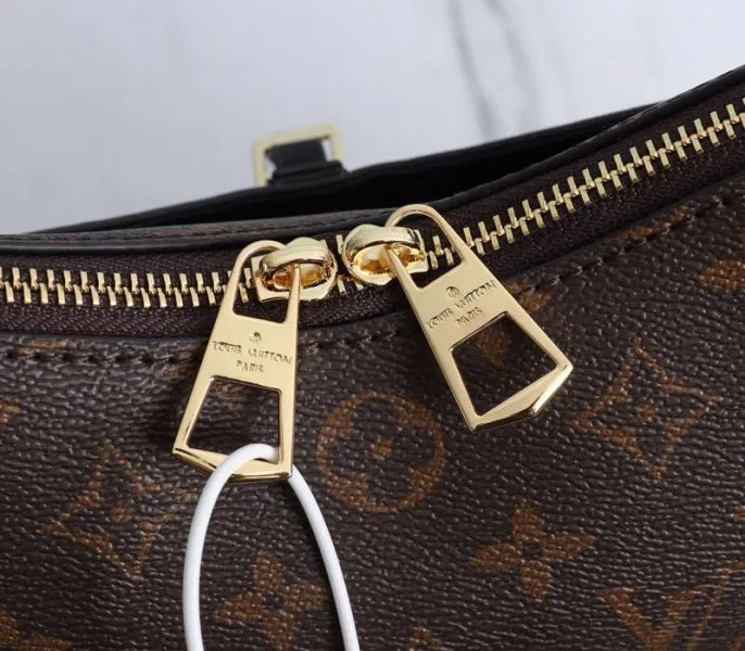 Louis Vuitton Monogram Canvas Odeon MM Bag In Black — image 7