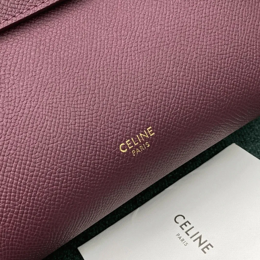 Celine Belt Nano Bag in Bordeaux — image 7