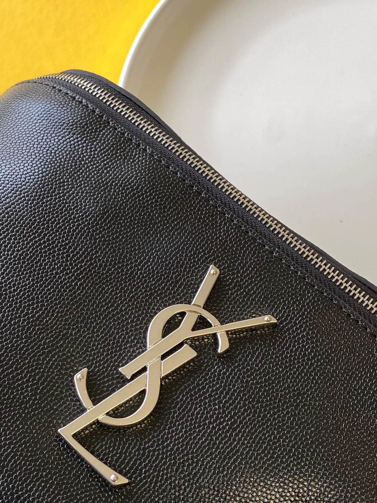 Luxury Handbag 03 Classic Monogram Belt Bag in Grain Embossed Leather — image 7