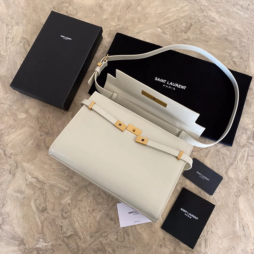 MANHATTAN MEDIUM SHOPPING BAG IN BOX SAINT LAURENT LEATHER — image 7