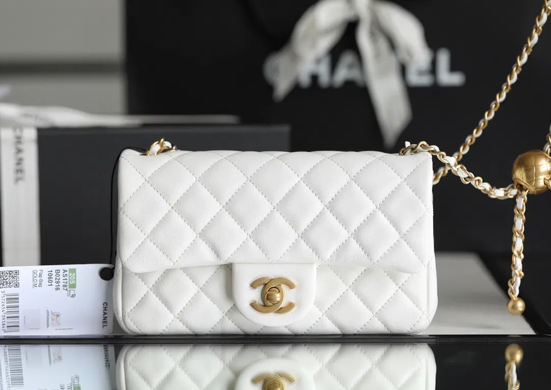 Chanel classic flap mini with golden ball — image 2