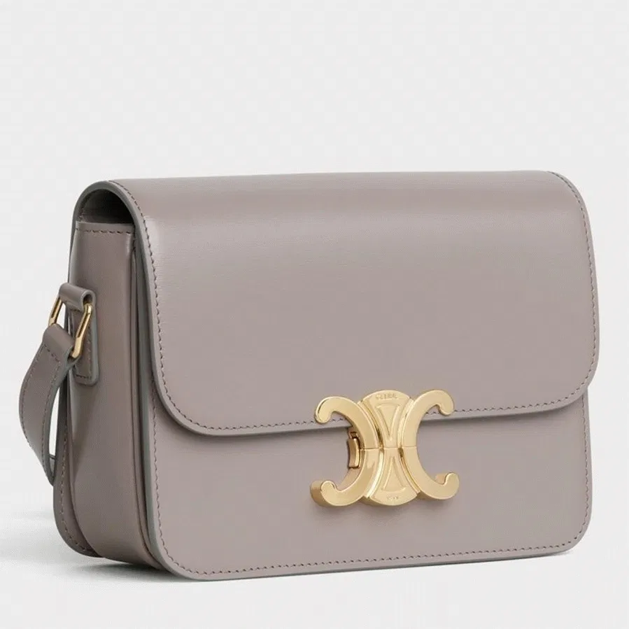 Top Quality Celine Triomphe Teen Bag In Grey