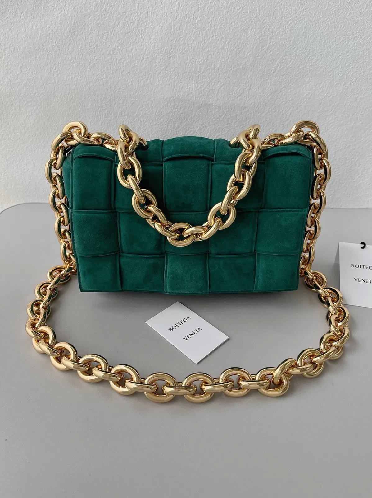 Top Quality Bottega Veneta Chain Cassette Bag In Green — image 5