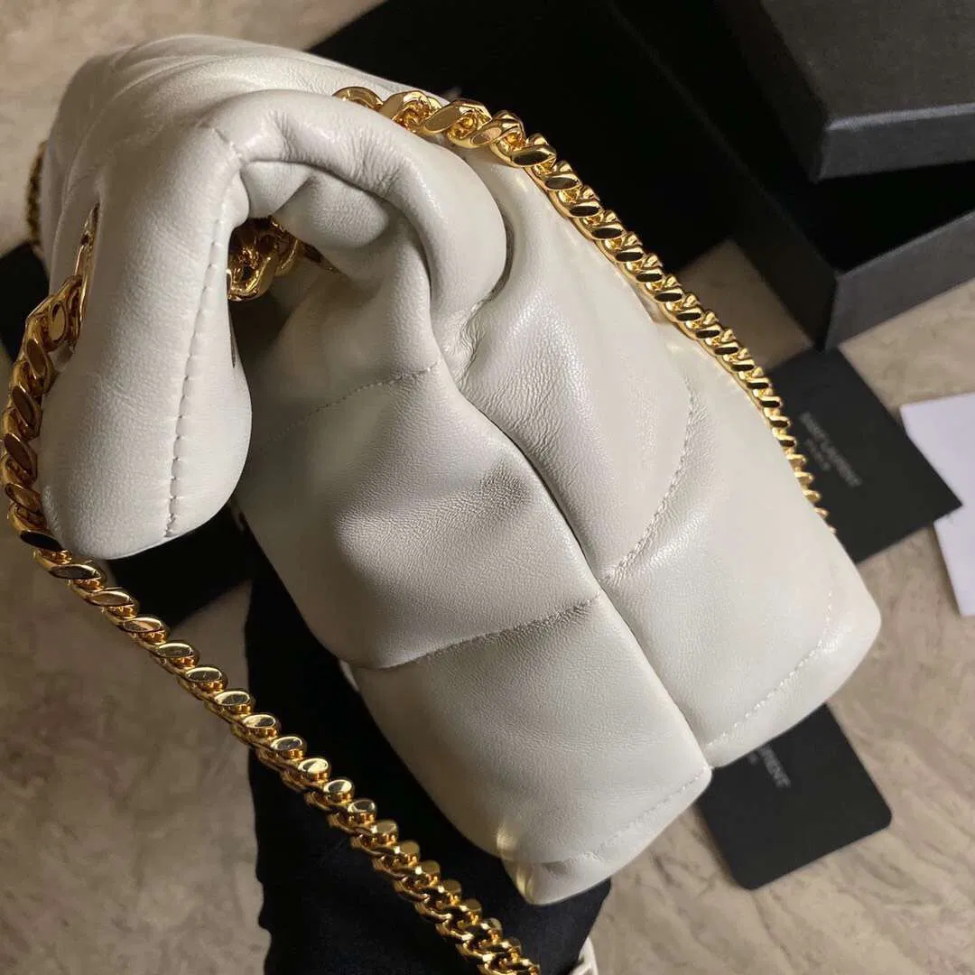 PUFFER MEDIUM BAG IN QUILTED LAMBSKIN — image 4