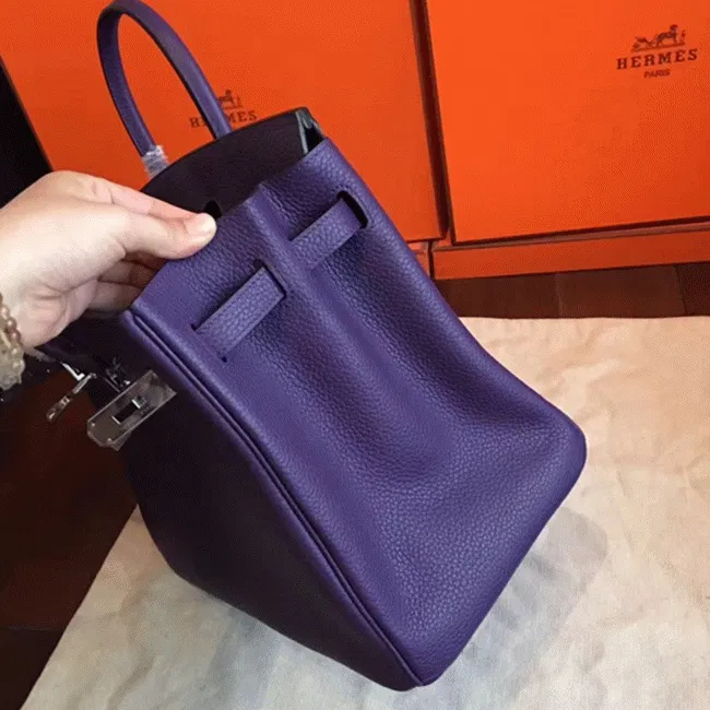 Iris Tone Hermes Birkin 35CM Designer Handbag — image 3