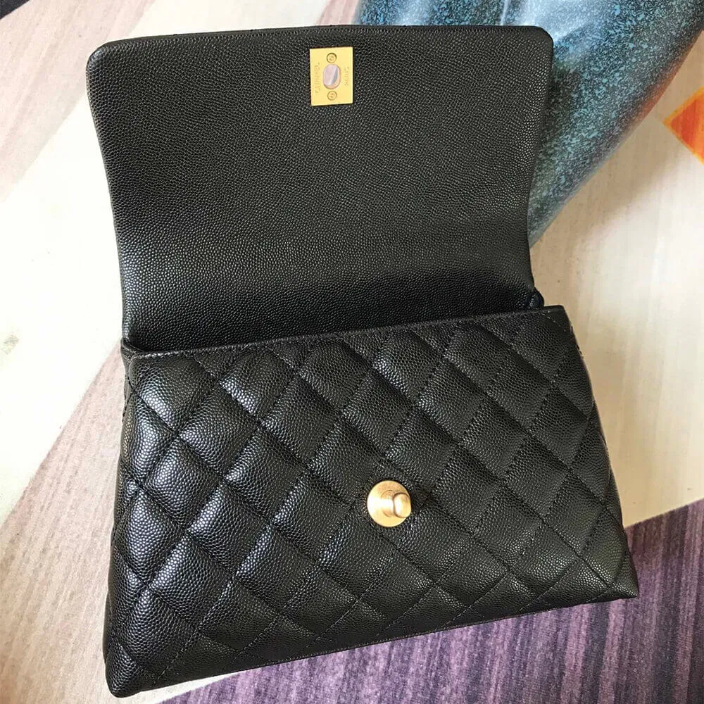 Chanel Coco handle flap shoulder bag PM — image 2