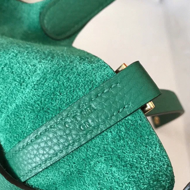 Vert vertigo designer Hermes Picotin Lock 22cm handbag — image 8