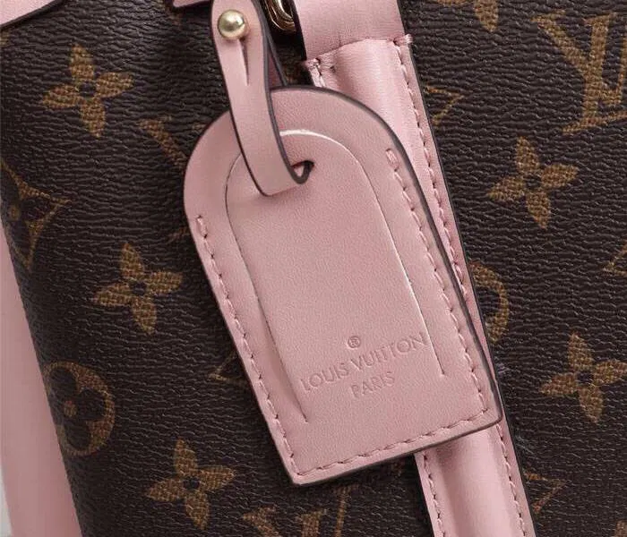 Louis Vuitton Monogram Canvas Soufflot BB Bag In Peach — image 9