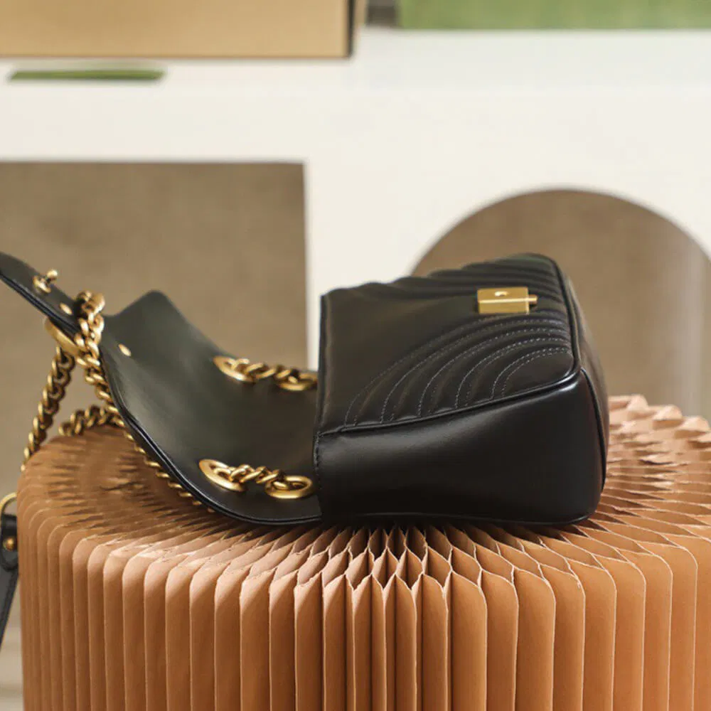 GG Marmont small matelasse shoulder bag — image 7