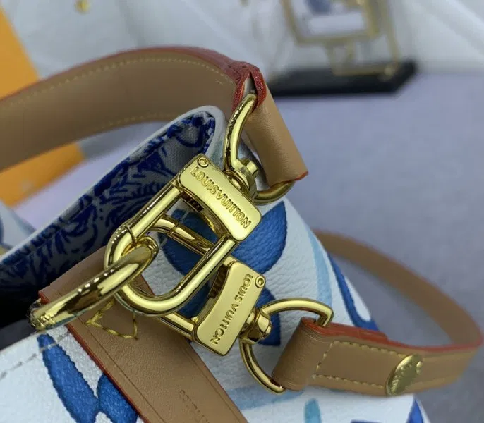 Louis Vuitton LV By The Pool Monogram Tiles Canvas NeoNoe BB Bag In Lagoon Blue — image 8