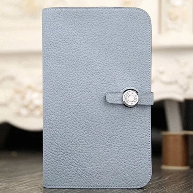 Blue lin best Hermes Dogon combine wallet