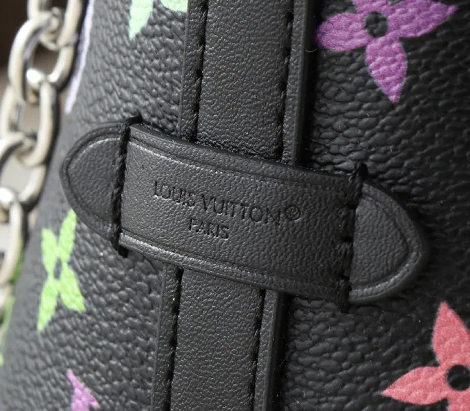 LV X TM Multicolored CarryAll BB In Black — image 8