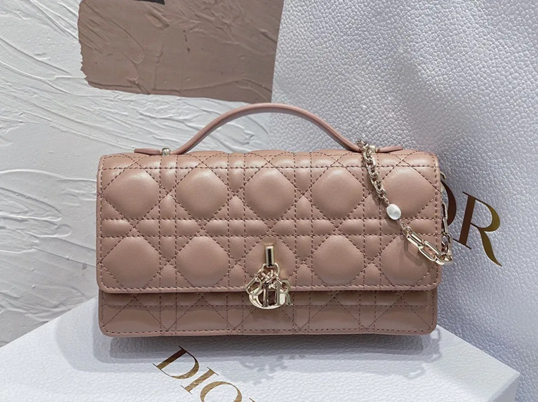 Dior Miss Dior Mini Bag in Poudre Cannage Lambskin — image 3