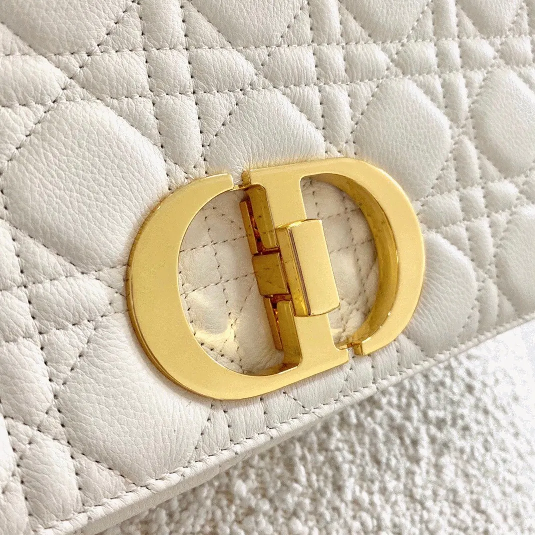 Dior Caro Large Bag in White — image 7