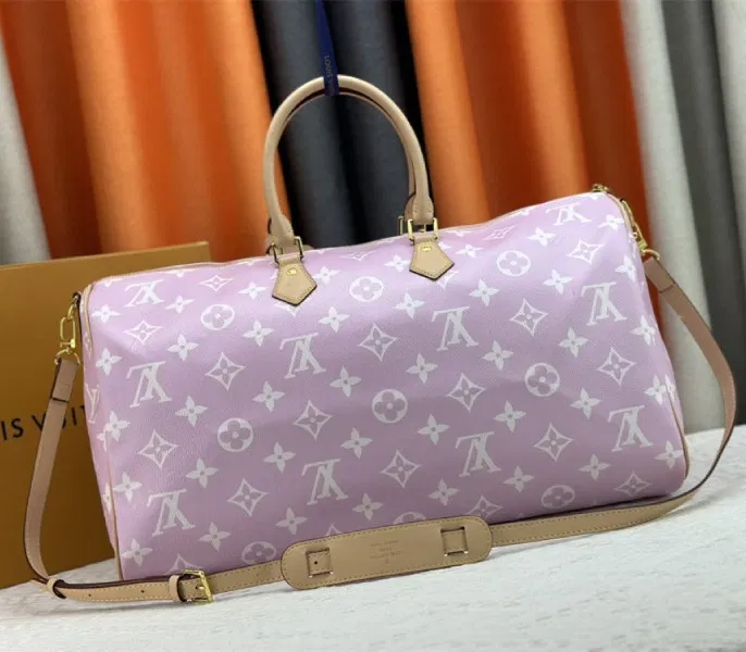 Louis Vuitton Speedy P9 Bandouliere 50 Bag In Light Hot Pink — image 3