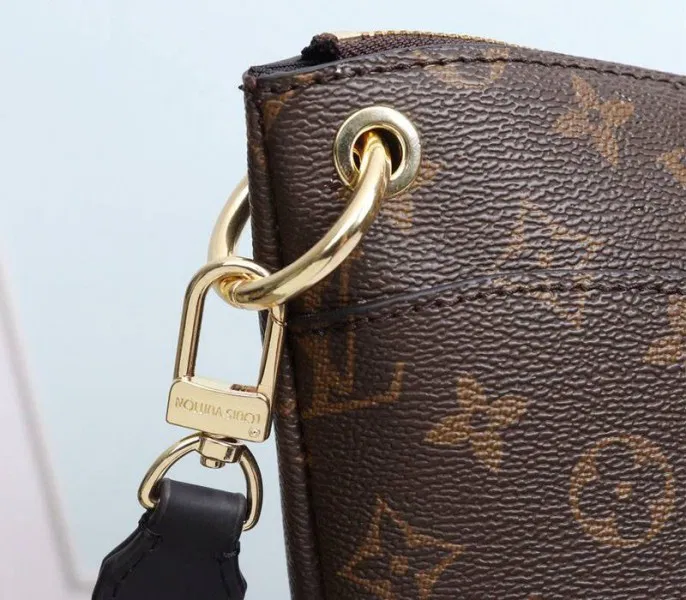 Louis Vuitton Monogram Canvas Odeon PM Bag In Black — image 7