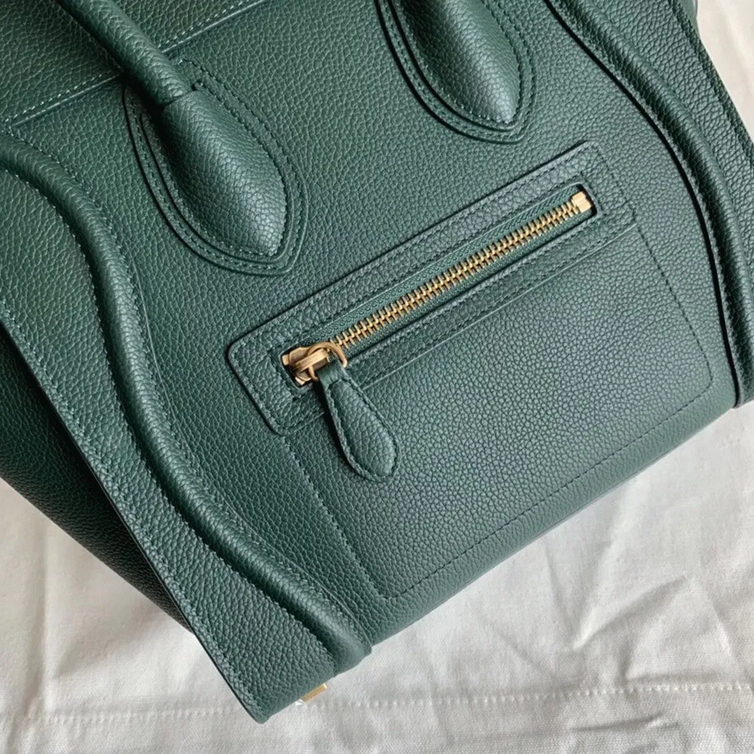 Celine Micro Luggage Tote Bag in Amazone — image 6