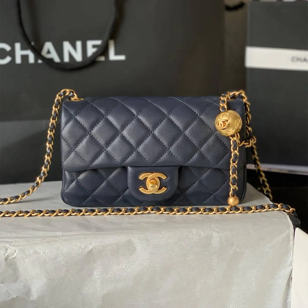 Chanel Pearl Crush Mini Rectangular Flap