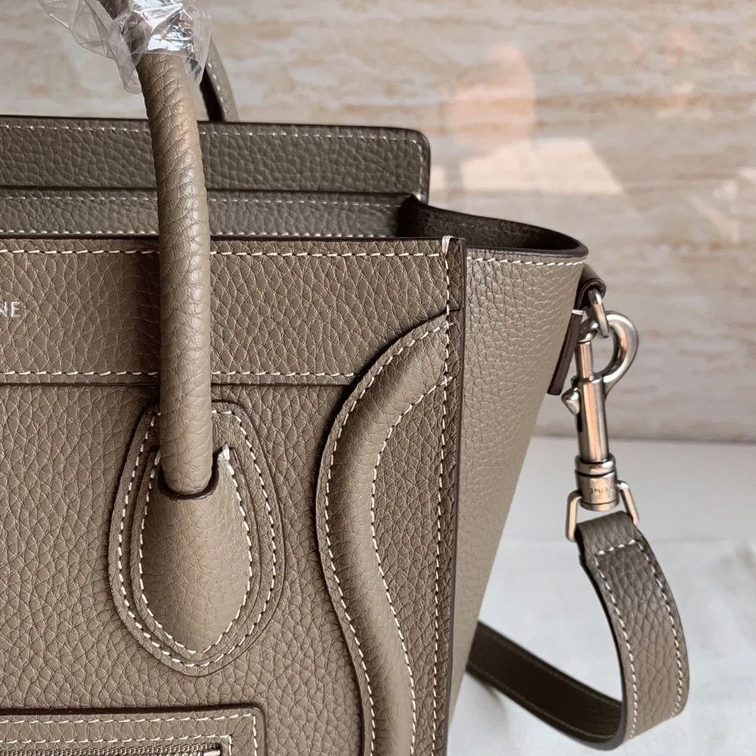 Celine Nano Luggage Tote Bag in Souris — image 5