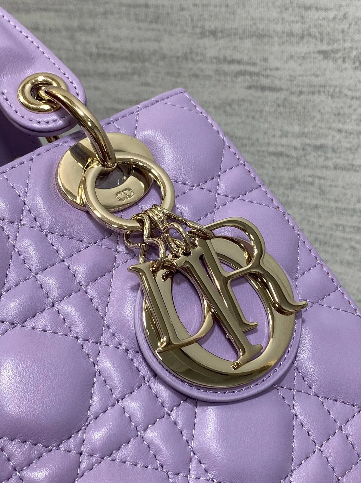 Dior Small Lady Dior My ABCDior Bag Knockoff in Lilas — image 8