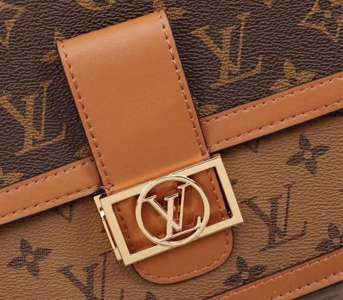 Louis Vuitton Monogram Reverse Canvas Dauphine Bag — image 8