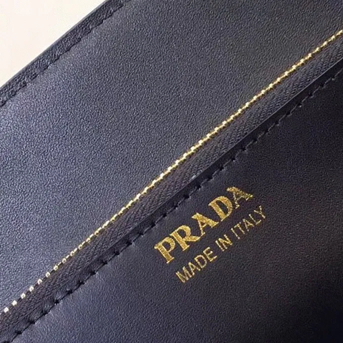 Prada Monochrome Medium Bag Knockoff in Black — image 3