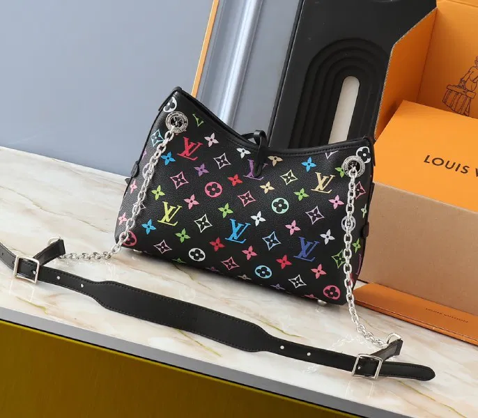 LV X TM Multicolored CarryAll BB In Black — image 2