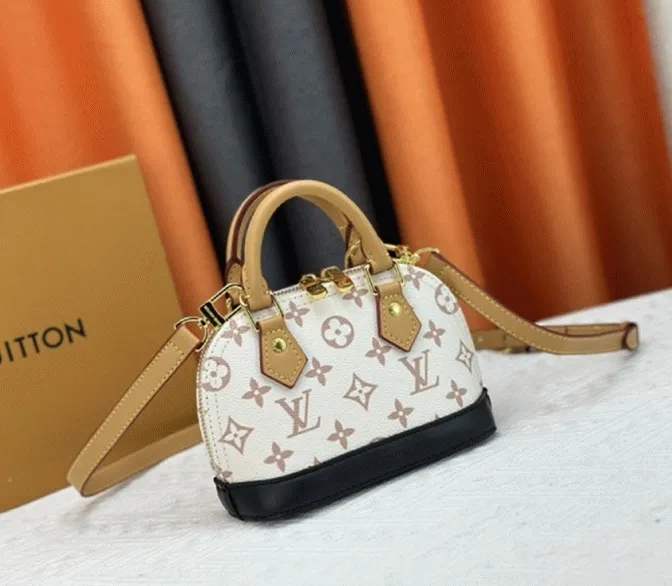 Louis Vuitton Monogram Dune Canvas Nano Alma Bag — image 7