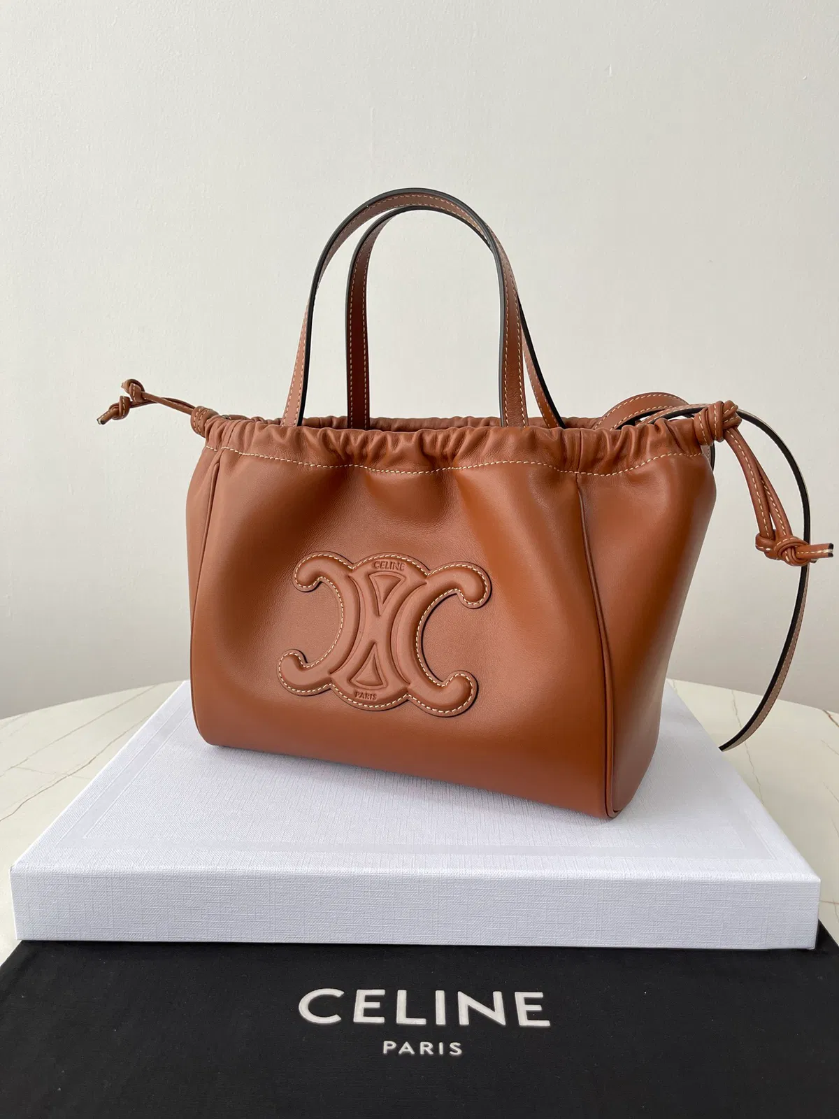 MINI CUIR CABAS
