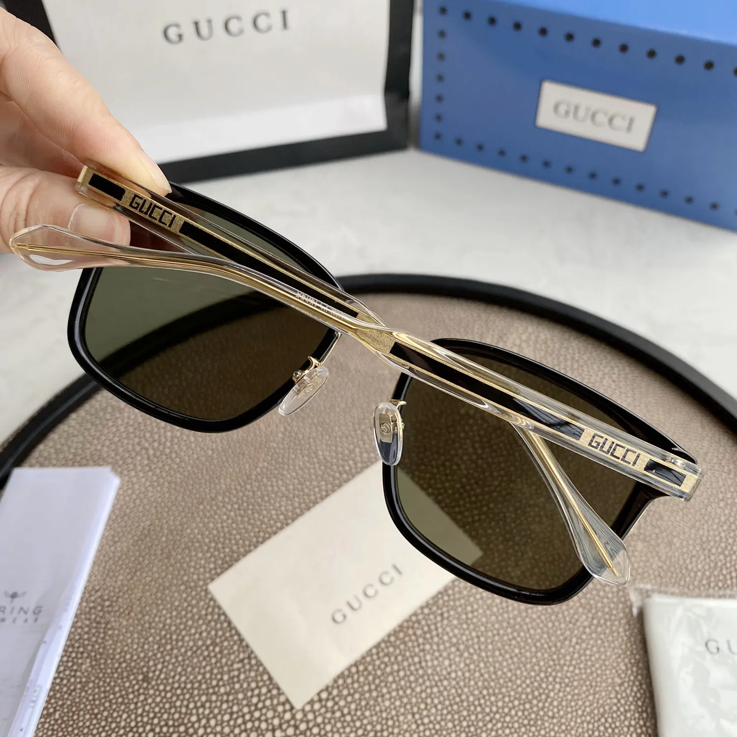 Gucci Eyewear square tinted sunglasses — image 6