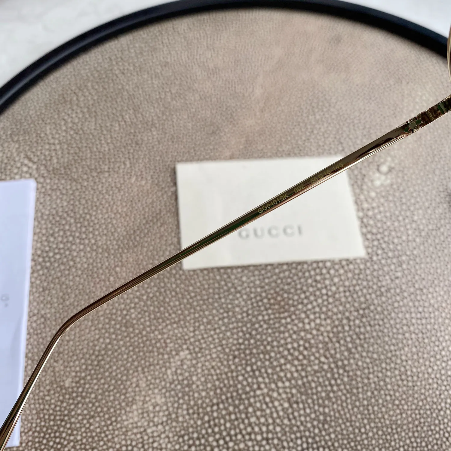 Chloé Eyewear engraved-logo round-frame sunglasses — image 3